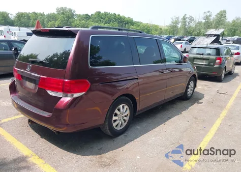 2008 Honda Odyssey Ex-L from USA, damaged, VIN 5FNRL38728B114726